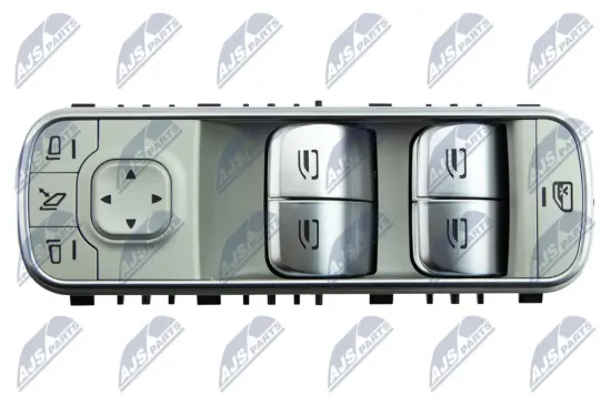 Schalter, Fensterheber 12 V vorne links NTY EWS-ME-070 Bild Schalter, Fensterheber 12 V vorne links NTY EWS-ME-070