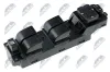 Schalter, Fensterheber 12 V vorne links NTY EWS-MZ-004