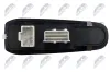 Schalter, Fensterheber 12 V fahrerseitig NTY EWS-PE-060 Bild Schalter, Fensterheber 12 V fahrerseitig NTY EWS-PE-060