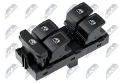 Schalter, Fensterheber 12 V vorne links NTY EWS-VW-089