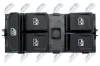 Schalter, Fensterheber 12 V vorne links NTY EWS-VW-089 Bild Schalter, Fensterheber 12 V vorne links NTY EWS-VW-089