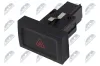 Warnblinkschalter 12 V NTY EWS-WW-197