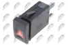 Warnblinkschalter 12 V NTY EWS-WW-199