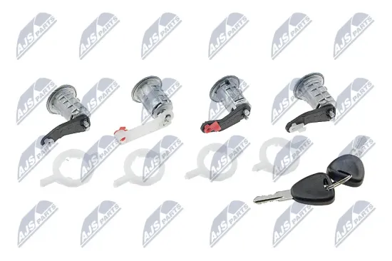 Schließzylindersatz vorne vorne Schiebetür beidseitig hinten Schiebetür NTY EZC-RE-025 Bild Schließzylindersatz vorne vorne Schiebetür beidseitig hinten Schiebetür NTY EZC-RE-025