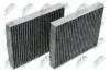 Filter, Innenraumluft NTY FCF-BM-017C Bild Filter, Innenraumluft NTY FCF-BM-017C