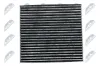 Filter, Innenraumluft NTY FCF-FR-023C Bild Filter, Innenraumluft NTY FCF-FR-023C