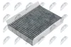 Filter, Innenraumluft NTY FCF-FT-023C Bild Filter, Innenraumluft NTY FCF-FT-023C