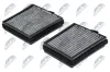 Filter, Innenraumluft NTY FCF-ME-037C Bild Filter, Innenraumluft NTY FCF-ME-037C
