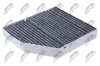 Filter, Innenraumluft NTY FCF-ME-044C Bild Filter, Innenraumluft NTY FCF-ME-044C