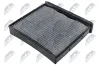 Filter, Innenraumluft NTY FCF-RE-027C Bild Filter, Innenraumluft NTY FCF-RE-027C
