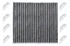 Filter, Innenraumluft NTY FCF-VW-021C Bild Filter, Innenraumluft NTY FCF-VW-021C