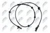 Sensor, Raddrehzahl Hinterachse links Hinterachse rechts NTY HCA-AR-006