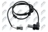 Sensor, Raddrehzahl Hinterachse links Hinterachse rechts NTY HCA-AU-005