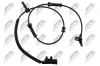 Sensor, Raddrehzahl Vorderachse links Vorderachse rechts NTY HCA-CH-048 Bild Sensor, Raddrehzahl Vorderachse links Vorderachse rechts NTY HCA-CH-048