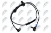 Sensor, Raddrehzahl Vorderachse links Vorderachse rechts NTY HCA-CH-063
