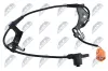 Sensor, Raddrehzahl Vorderachse links NTY HCA-HD-053