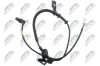 Sensor, Raddrehzahl Hinterachse links NTY HCA-KA-352