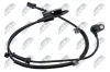 Sensor, Raddrehzahl Vorderachse rechts NTY HCA-KA-363 Bild Sensor, Raddrehzahl Vorderachse rechts NTY HCA-KA-363