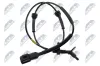 Sensor, Raddrehzahl Vorderachse links Vorderachse rechts NTY HCA-LR-015