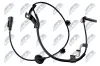 Sensor, Raddrehzahl Hinterachse links NTY HCA-MS-049