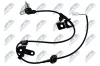 Sensor, Raddrehzahl Hinterachse links NTY HCA-MZ-000 Bild Sensor, Raddrehzahl Hinterachse links NTY HCA-MZ-000