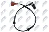 Sensor, Raddrehzahl Hinterachse links NTY HCA-NS-009