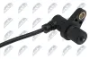 Sensor, Raddrehzahl Hinterachse links Hinterachse rechts NTY HCA-NS-024 Bild Sensor, Raddrehzahl Hinterachse links Hinterachse rechts NTY HCA-NS-024