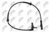 Sensor, Raddrehzahl Vorderachse links Vorderachse rechts NTY HCA-RE-032 Bild Sensor, Raddrehzahl Vorderachse links Vorderachse rechts NTY HCA-RE-032