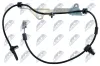 Sensor, Raddrehzahl Hinterachse rechts NTY HCA-SB-017 Bild Sensor, Raddrehzahl Hinterachse rechts NTY HCA-SB-017
