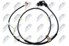 Sensor, Raddrehzahl Hinterachse links NTY HCA-SU-020