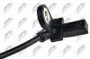 Sensor, Raddrehzahl Hinterachse links NTY HCA-VV-002 Bild Sensor, Raddrehzahl Hinterachse links NTY HCA-VV-002