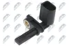 Sensor, Raddrehzahl Vorderachse links Hinterachse links Hinterachse rechts Vorderachse rechts NTY HCA-VW-036 Bild Sensor, Raddrehzahl Vorderachse links Hinterachse links Hinterachse rechts Vorderachse rechts NTY HCA-VW-036