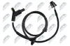 Sensor, Raddrehzahl Hinterachse links Hinterachse rechts NTY HCA-WW-025