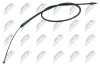 Seilzug, Feststellbremse hinten rechts NTY HLR-CT-001 Bild Seilzug, Feststellbremse hinten rechts NTY HLR-CT-001