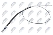 Seilzug, Feststellbremse hinten links hinten rechts NTY HLR-CT-004