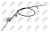 Seilzug, Feststellbremse hinten links NTY HLR-CT-008 Bild Seilzug, Feststellbremse hinten links NTY HLR-CT-008