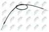 Seilzug, Feststellbremse hinten links NTY HLR-CT-015