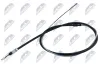 Seilzug, Feststellbremse hinten links hinten rechts NTY HLR-CT-034 Bild Seilzug, Feststellbremse hinten links hinten rechts NTY HLR-CT-034
