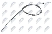 Seilzug, Feststellbremse hinten links hinten rechts NTY HLR-FT-009