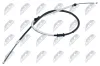 Seilzug, Feststellbremse hinten links NTY HLR-FT-024