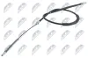Seilzug, Feststellbremse hinten links hinten rechts NTY HLR-ME-011 Bild Seilzug, Feststellbremse hinten links hinten rechts NTY HLR-ME-011