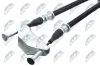 Seilzug, Feststellbremse hinten NTY HLR-PL-016 Bild Seilzug, Feststellbremse hinten NTY HLR-PL-016