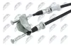 Seilzug, Feststellbremse hinten links hinten rechts NTY HLR-PL-017 Bild Seilzug, Feststellbremse hinten links hinten rechts NTY HLR-PL-017