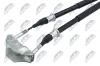 Seilzug, Feststellbremse hinten NTY HLR-PL-028 Bild Seilzug, Feststellbremse hinten NTY HLR-PL-028