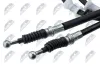Seilzug, Feststellbremse hinten NTY HLR-PL-028 Bild Seilzug, Feststellbremse hinten NTY HLR-PL-028