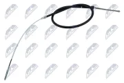 Seilzug, Feststellbremse hinten links hinten rechts NTY HLR-SE-002