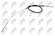 Seilzug, Feststellbremse hinten links hinten rechts NTY HLR-SK-003