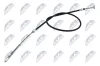 Seilzug, Feststellbremse hinten links hinten rechts NTY HLR-VC-002