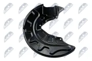 Spritzblech, Bremsscheibe Vorderachse rechts NTY HTO-AU-003