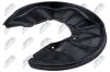 Spritzblech, Bremsscheibe Hinterachse rechts NTY HTO-AU-015 Bild Spritzblech, Bremsscheibe Hinterachse rechts NTY HTO-AU-015